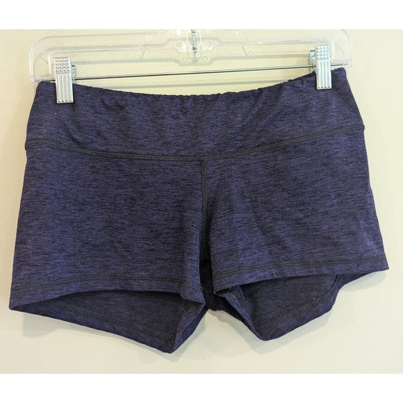 FLEO CrossFit Athletic Shorts in Heathered Purple Size Medium - Picture 1 of 3